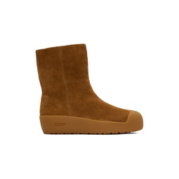 Tan Gstaad Suede Boots 231938M222001