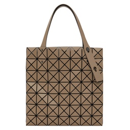 Brown Frost Prism Tote 222730F049017