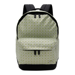 Green   Silver Daypack Reflector Backpack 241730M166000