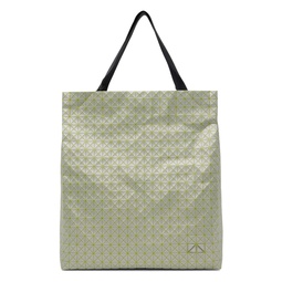 Green   Silver Cart S Reflector Tote 241730M172010