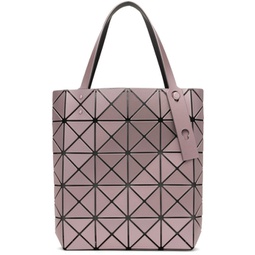 Pink Lucent Boxy Tote 241730F049010