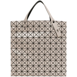 Beige Prism Tote 241730M172055