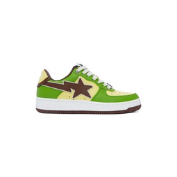 SSENSE Exclusive Green Sta Sneakers 231546M237021