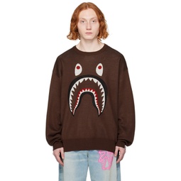 Brown Shark Sweater 232546M201003