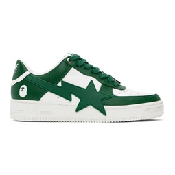 Green & White STA OS Sneakers 241546M237031