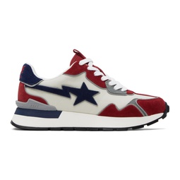Red & Navy Road STA Express Sneakers 232546M237018