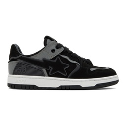 Black & Gray Sk8 Sta #6 M2 Sneakers 241546F128023