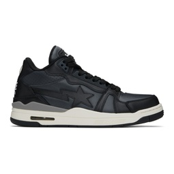 Black & Gray Clutch Sta #1 Sneakers 232546F127001