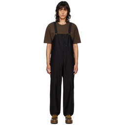 Black Peace Dye Military Overalls 222398M191011
