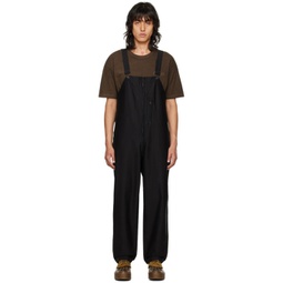 Black Peace Dye Military Overalls 222398M191011
