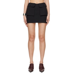 Black Zeigler Miniskirt 241868F090001