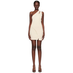 Beige Mira Minidress 241880F052002