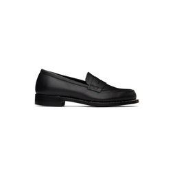 Black Coin Loafers 221120M231000