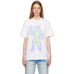 White Standing Astro T Shirt 231143F110008