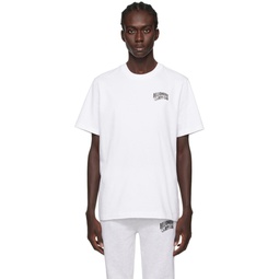 White Printed T Shirt 241143M213018