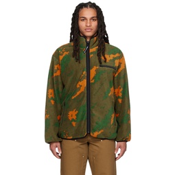 Multicolour Camouflage Reversible Jacket 231143M180005
