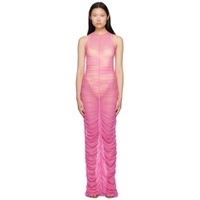 Pink Lisa Maxi Dress 232557F055003