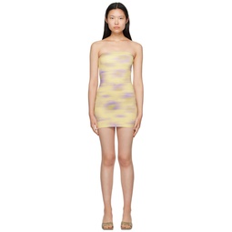 Yellow Alma Minidress 232557F052004