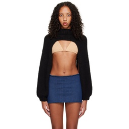 SSENSE Exclusive Black Martini Sweater 222557F096000