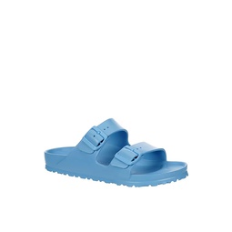 Birkenstock Womens Arizona Essentials Slide Sandal - Light Blue