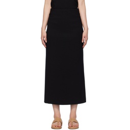 SSENSE Exclusive Black H Maxi Skirt 241680F093003