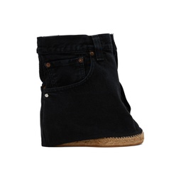 Black Jeansheels Wedge Heels 231852F122001