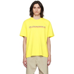 Yellow Mandala T Shirt 241950M213004