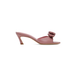Pink Juliet Heeled Sandals 241901F125003