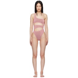 Pink Rico One Piece Swimsuit 231559F103022