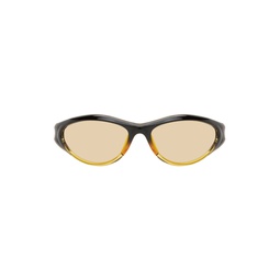 Black   Yellow Angel Sunglasses 241067F005052