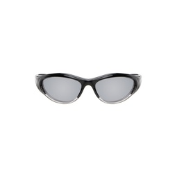 SSENSE Exclusive Black   Transparent Angel Sunglasses 241067F005045