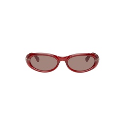 Red Groupie Sunglasses 241067M134009