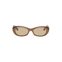 Brown Magic Sunglasses 241067M134031