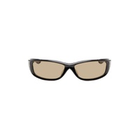 Black   Brown Piccolo Sunglasses 241067M134023