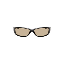 Black   Brown Piccolo Sunglasses 241067M134023