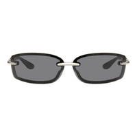 Black & Silver Bambi Sunglasses 232067F005028