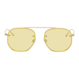 Gold Traction Sunglasses 241067F005001