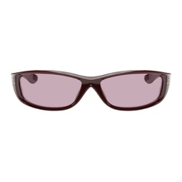 Burgundy Piccolo Sunglasses 241067M134012