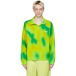 Green   Yellow Dyed Polo 231945M212000