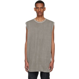 Gray Cotton T Shirt 221616M214002