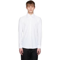 White Slim Fit Shirt 231085M192031