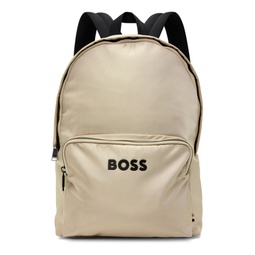 Beige Catch 3 0 Backpack 241085M166018