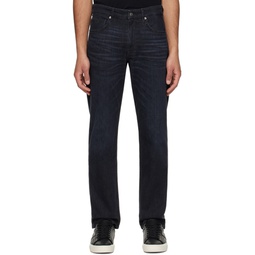Black Relaxed Fit Jeans 241085M186018