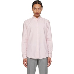 Pink Embroidered Shirt 241085M192043