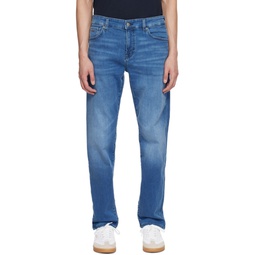 Blue Regular Fit Jeans 241085M186014