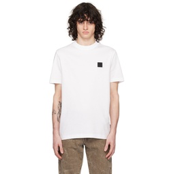 White Patch T Shirt 241085M213096