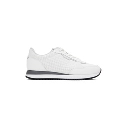 White Kai Runn Sneakers 241085M237071