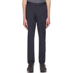Navy Perin Trousers 231085M191007