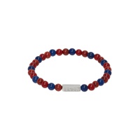 Red   Blue Colorbeads Bracelet 232085M142009