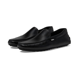 BOSS Noel Smooth Leather Moccasins